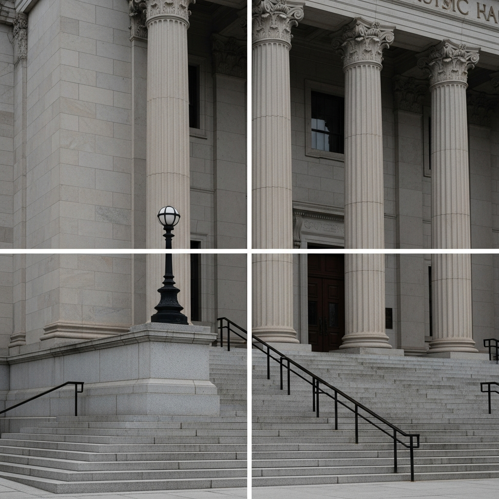 Courthouse for legal process serving